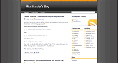 Desktop Screenshot of mharder.eu